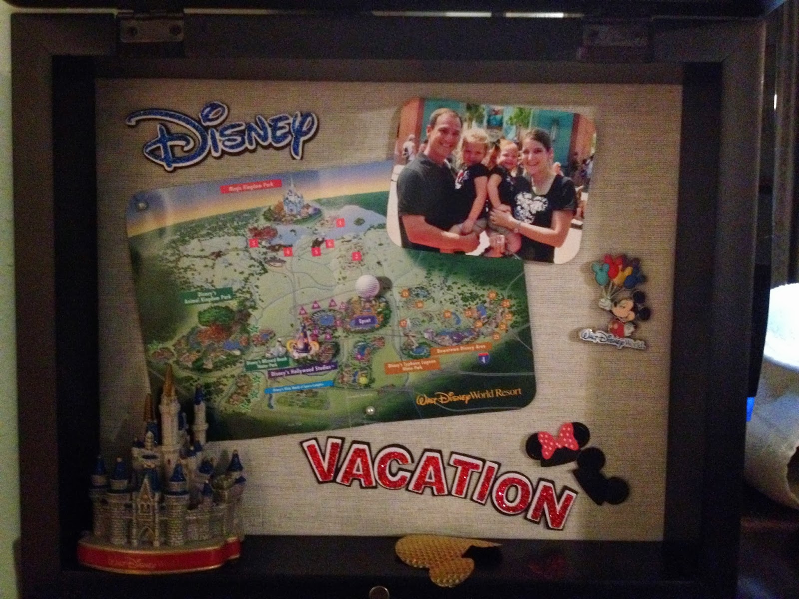 Sharing The Love Disney Shadow Box